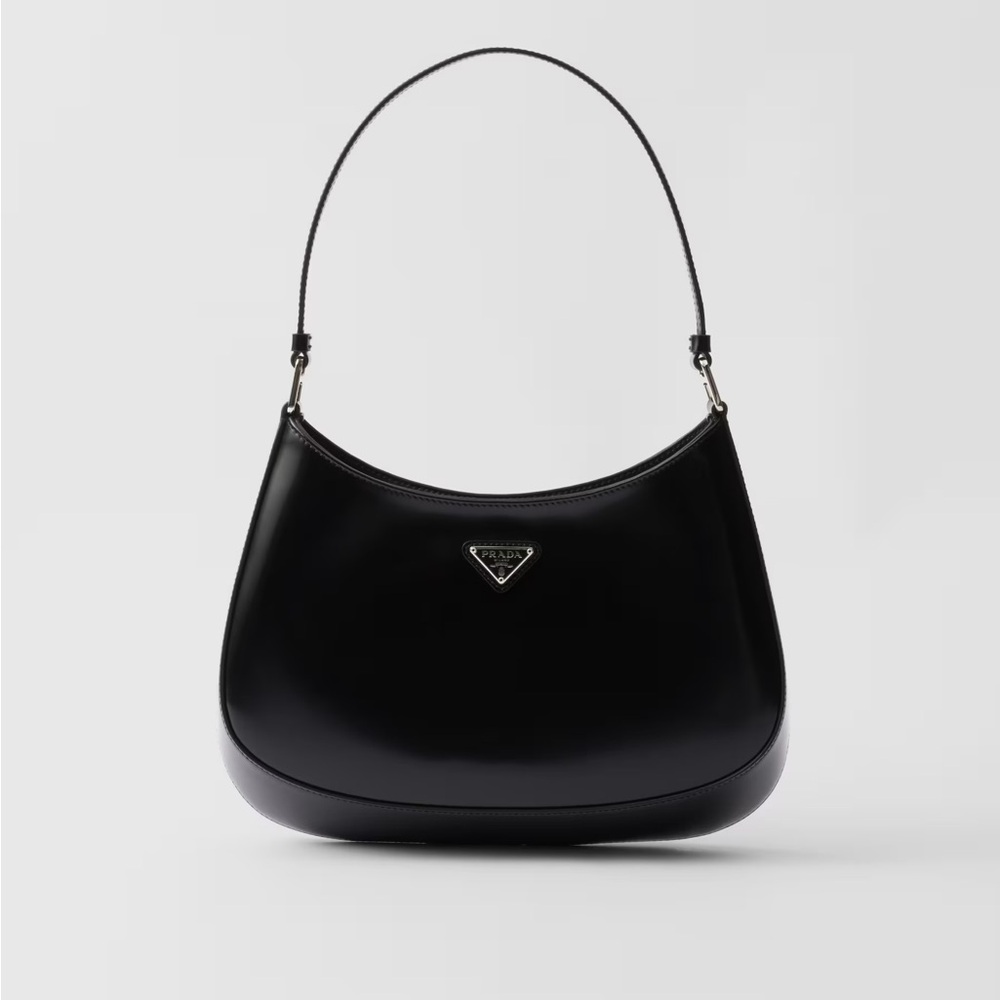 Prada Cleo Classic Black Leather Bag